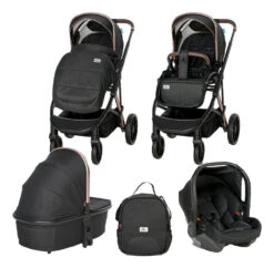 Lorelli Aria Black 3-in-1 Kinderwagen Incl. Autostoel 1002177-2352 -Bekende Babyartikelen Winkel lorelli aria black 3 in 1 combi 1002177 2352 12