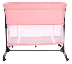 Lorelli Milano Pink 2-in-1 Wieg Aan Bed 1008044-0001 -Bekende Babyartikelen Winkel lorelli milano pink 2 in 1 wieg aan bed 1008044 0001 5