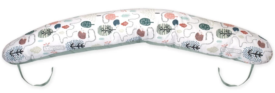 MamaLoes Amy Animal Forest Green Voedingskussenhoes 81916 MamaLoes Amy Animal Forest Green Voedingskussenhoes 81916 -Bekende Babyartikelen Winkel mamaloes amy animal forest green voedingskussenhoes 81916 100