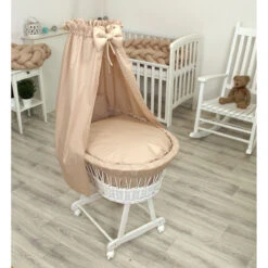 Bekende Babyartikelen Winkel -Bekende Babyartikelen Winkel mamaloes amy beige bekleding voor deluxe wieg 84482 2