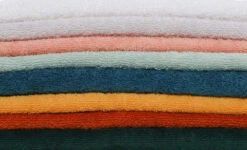 MamaLoes Badstof Stone Green 1-2jr Badjas ML5387 -Bekende Babyartikelen Winkel mamaloes badstof 1 4