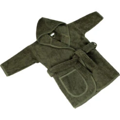 MamaLoes Badstof Groen 0-1jr Badjas ML010307 -Bekende Babyartikelen Winkel mamaloes badstof groen 0 1jr badjas ml010307 04