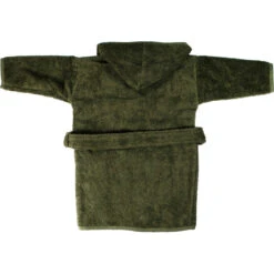 MamaLoes Badstof Groen 1-2jr Badjas ML010308 -Bekende Babyartikelen Winkel mamaloes badstof groen 0 1jr badjas ml010307 05 1