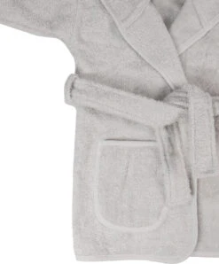 MamaLoes Badstof Light Grey 0-1jr Badjas ML5086 -Bekende Babyartikelen Winkel mamaloes badstof light grey 0 1jr badjas ml5086 01