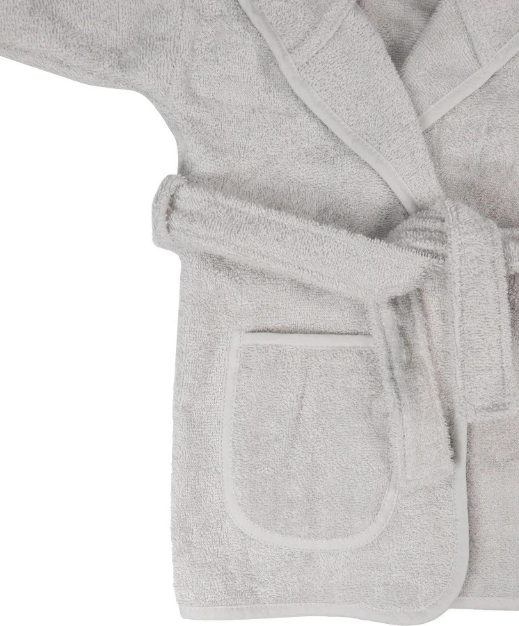 MamaLoes Badstof Light Grey 1-2jr Badjas ML5386 MamaLoes Badstof Light Grey 1-2jr Badjas ML5386 -Bekende Babyartikelen Winkel mamaloes badstof light grey 0 1jr badjas ml5086 01 1