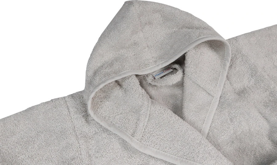 MamaLoes Badstof Light Grey 1-2jr Badjas ML5386 MamaLoes Badstof Light Grey 1-2jr Badjas ML5386 -Bekende Babyartikelen Winkel mamaloes badstof light grey 0 1jr badjas ml5086 02 1