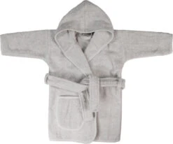 MamaLoes Badstof Light Grey 0-1jr Badjas ML5086 -Bekende Babyartikelen Winkel mamaloes badstof light grey 0 1jr badjas ml5086 06