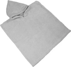 MamaLoes Badstof Light Grey Baby Poncho ML5286 -Bekende Babyartikelen Winkel mamaloes badstof light grey baby poncho ml5286 03