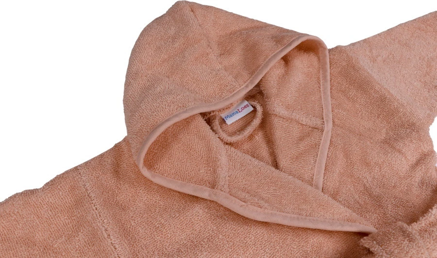 MamaLoes Badstof Light Pink 1-2jr Badjas ML5385 MamaLoes Badstof Light Pink 1-2jr Badjas ML5385 -Bekende Babyartikelen Winkel mamaloes badstof light pink 1 2jr badjas ml5385 03