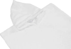 MamaLoes Badstof White Baby Poncho ML5288 -Bekende Babyartikelen Winkel mamaloes badstof white baby poncho ml5288 1