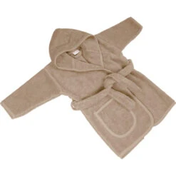 MamaLoes Badstof Zand 0-1jr Badjas ML010305 7 MamaLoes Badstof Zand 0-1jr Badjas ML010305 -Bekende Babyartikelen Winkel mamaloes badstof zand badjas 4