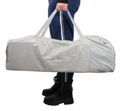 Ding Deluxe Grey Campingbedje Incl. Bodemverhoger -Bekende Babyartikelen Winkel mamaloes ding deluxe grey campingbedje incl. bodemverhoger 13