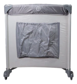 Ding Deluxe Grey Campingbedje Incl. Bodemverhoger -Bekende Babyartikelen Winkel mamaloes ding deluxe grey campingbedje incl. bodemverhoger 4