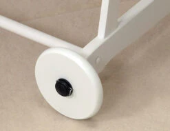 MamaLoes Grey Star De Luxe Wit Baby Wiegje 66759 -Bekende Babyartikelen Winkel mamaloes grey star de luxe wit baby wiegje 4 1