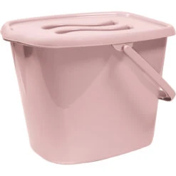 MamaLoes Licht Roze Badset Incl. Zwarte Badstandaard -Bekende Babyartikelen Winkel mamaloes licht roze luieremmer ml050304 3 1