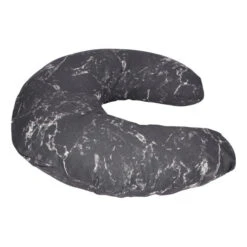 MamaLoes Marmer Zwart Medium Voedingskussen ML2022 -Bekende Babyartikelen Winkel mamaloes marble black voedingskussen ml2022 3 1