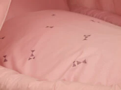 MamaLoes Pure Roze Deluxe Wit Baby Wiegje 80634 -Bekende Babyartikelen Winkel mamaloes pure roze deluxe wit baby wiegje 80634 2