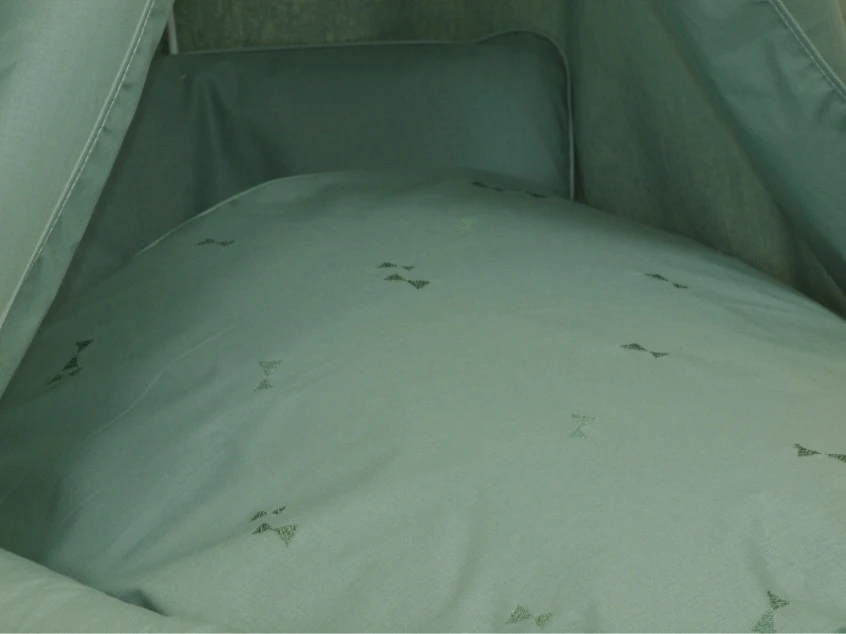 MamaLoes Pure Stonegreen Deluxe Wit Baby Wiegje 80635 MamaLoes Pure Stonegreen Deluxe Wit Baby Wiegje 80635 -Bekende Babyartikelen Winkel