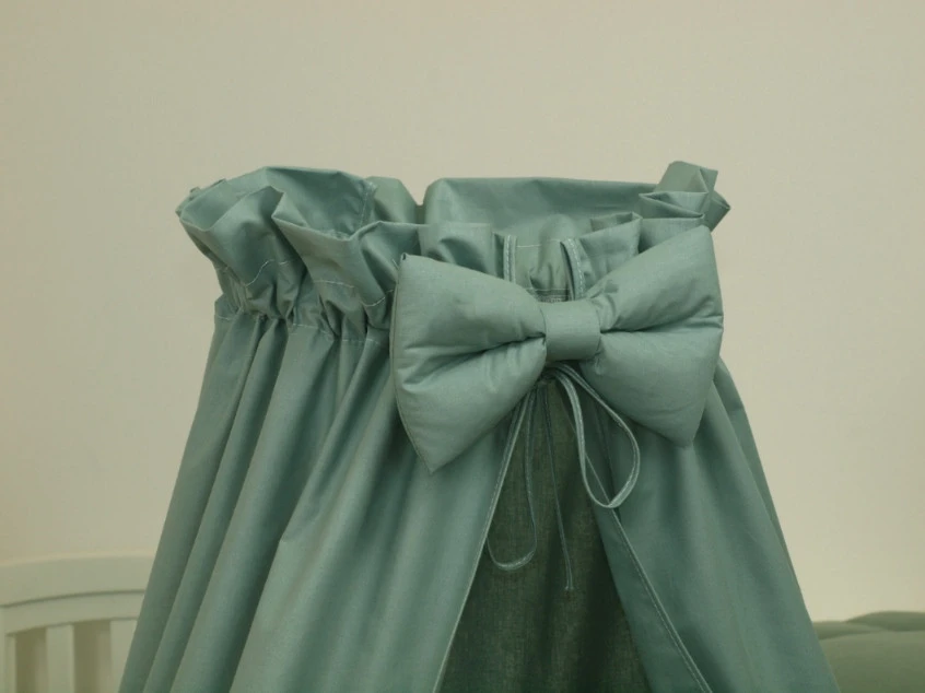 MamaLoes Pure Stonegreen Deluxe Wit Baby Wiegje 80635 MamaLoes Pure Stonegreen Deluxe Wit Baby Wiegje 80635 -Bekende Babyartikelen Winkel