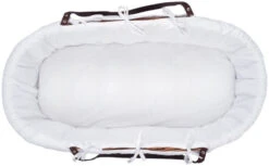 Bekende Babyartikelen Winkel -Bekende Babyartikelen Winkel mamaloes rotan naturel draagwieg met witte bekleding 66936 2