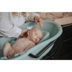 MamaLoes Licht Roze Badset Incl. Graphite Badstandaard -Bekende Babyartikelen Winkel mamaloes stone green badje ml050308 07 5