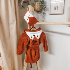 MamaLoes Vos 1-2 Jaar Badjas ML 5332 -Bekende Babyartikelen Winkel mamaloes vos 0 1 jaar badjas ml 5032 sfeer 02 1