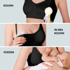 Medela 3-in-1 Voedings- En Kolf BH Maat S 101043828 -Bekende Babyartikelen Winkel medela 3 in 1 voedings en kolf bh maat m 101043829 2 2