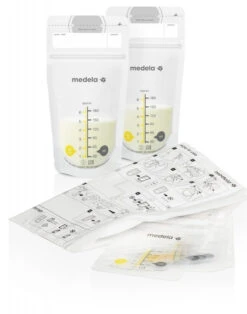 Medela 50 Stuks Moedermelk Bewaarzakjes 008.0410 -Bekende Babyartikelen Winkel medela moedermelk bewaarzakjes 3