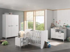 Commode Liv LIVBKO -Bekende Babyartikelen Winkel meegroei babykamer liv meegroei ledikant commode en 3 deurskast 1