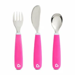 Munchkin Colour Me Roze 7-delig Dinerset 051914 -Bekende Babyartikelen Winkel munchkin colour me roze 7 delig dinerset 051914 6