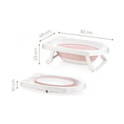 Sevibaby Grijs 3-delige Opvouwbare Badset 368-13 -Bekende Babyartikelen Winkel sevibaby roze opvouwbaar badje 365 2 .3 3