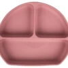 Sevibaby Roze Silicone Bord Met Zuignap 525-18 -Bekende Babyartikelen Winkel sevibaby roze silicone bord met zuignap 525 18