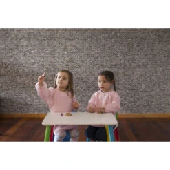 Silly Billyz Towel Navy Messy Eater Slab 18776 -Bekende Babyartikelen Winkel silly billy slab sfeer 5 1