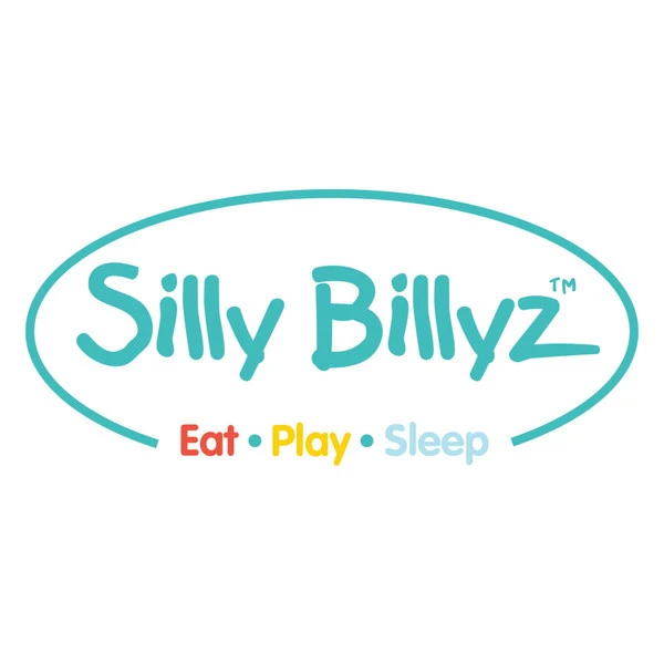 Silly Billyz Towel Dusty Blue Messy Eater Slab 117319 Silly Billyz Towel Dusty Blue Messy Eater Slab 117319 -Bekende Babyartikelen Winkel sillybillyz logo 1 1 12