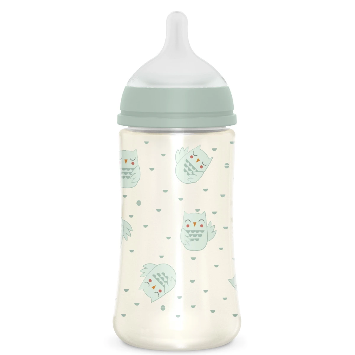 Suavinex Bonhomia Owl Green 270 ml Fles SXSBX2079877 Suavinex Bonhomia Owl Green 270 Ml Fles SXSBX2079877 -Bekende Babyartikelen Winkel