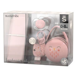 Suavinex Bonhomia Pink Gift Set SXSBZ2080743 -Bekende Babyartikelen Winkel suavinex bonhomia owl pink duo fopspeendoosje sxsbz0079112 2