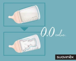 Suavinex Zero.Zero Anti-Colic Medium Flow Zuigfles 270ml SXZBRF050012 -Bekende Babyartikelen Winkel suavinex zer .zer anti colic zuigfles 2 2