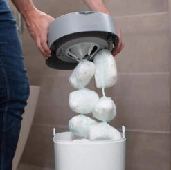 Tommee Tippee Twist & Click Cotton White Luieremmer 85100102 (eco) 5 Tommee Tippee Twist & Click Cotton White Luieremmer 85100102 (eco) -Bekende Babyartikelen Winkel tommee tippee twist click 2