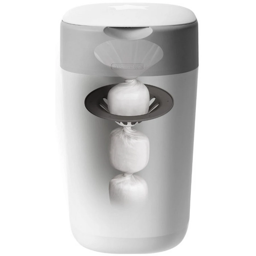 Tommee Tippee Twist & Click Cotton White Luieremmer 85100102 (eco) Tommee Tippee Twist & Click Cotton White Luieremmer 85100102 (eco) -Bekende Babyartikelen Winkel tommee tippee twist click cotton white luieremmer 85101201 1 2