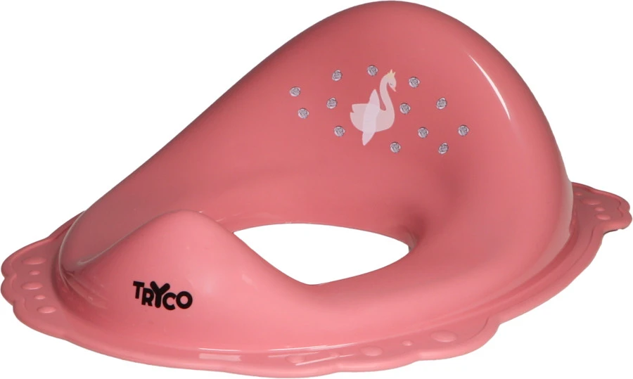 Tryco Swan Ivy Pink 3-Delige Toilet Trainingsset -Bekende Babyartikelen Winkel tr 412629 8720663930040 tryco pink swan ivy anti slip toilettrainer 02 1