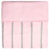 Zaffiro Grijs & Roze Gestreept 100 X 150 Cm Ledikantdeken 15403 -Bekende Babyartikelen Winkel zaffiro roze grijs gestreept 100 x 150 cm ledikantdeken